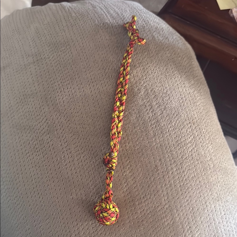 Multicolor Braided Key Holder